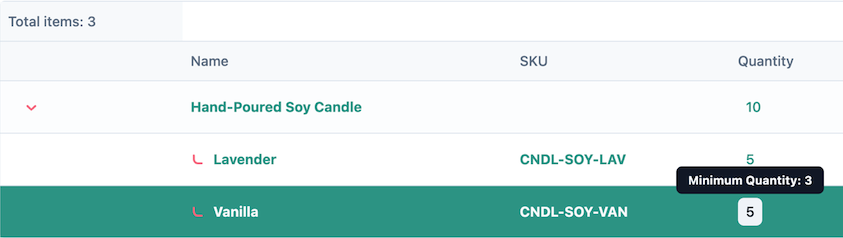 Order Management Interface